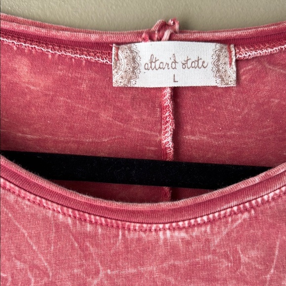 Women's Ruffled Coral Tunic - Picture 5 of 5